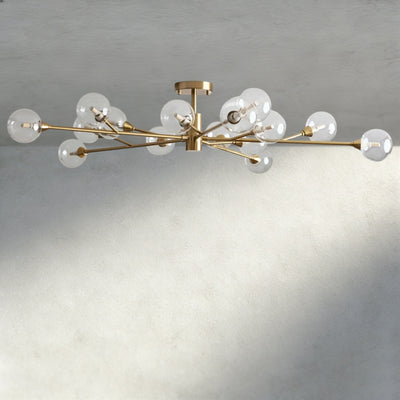 Apollo Flush Mount 20", 36", 47" - Cyran Lamps