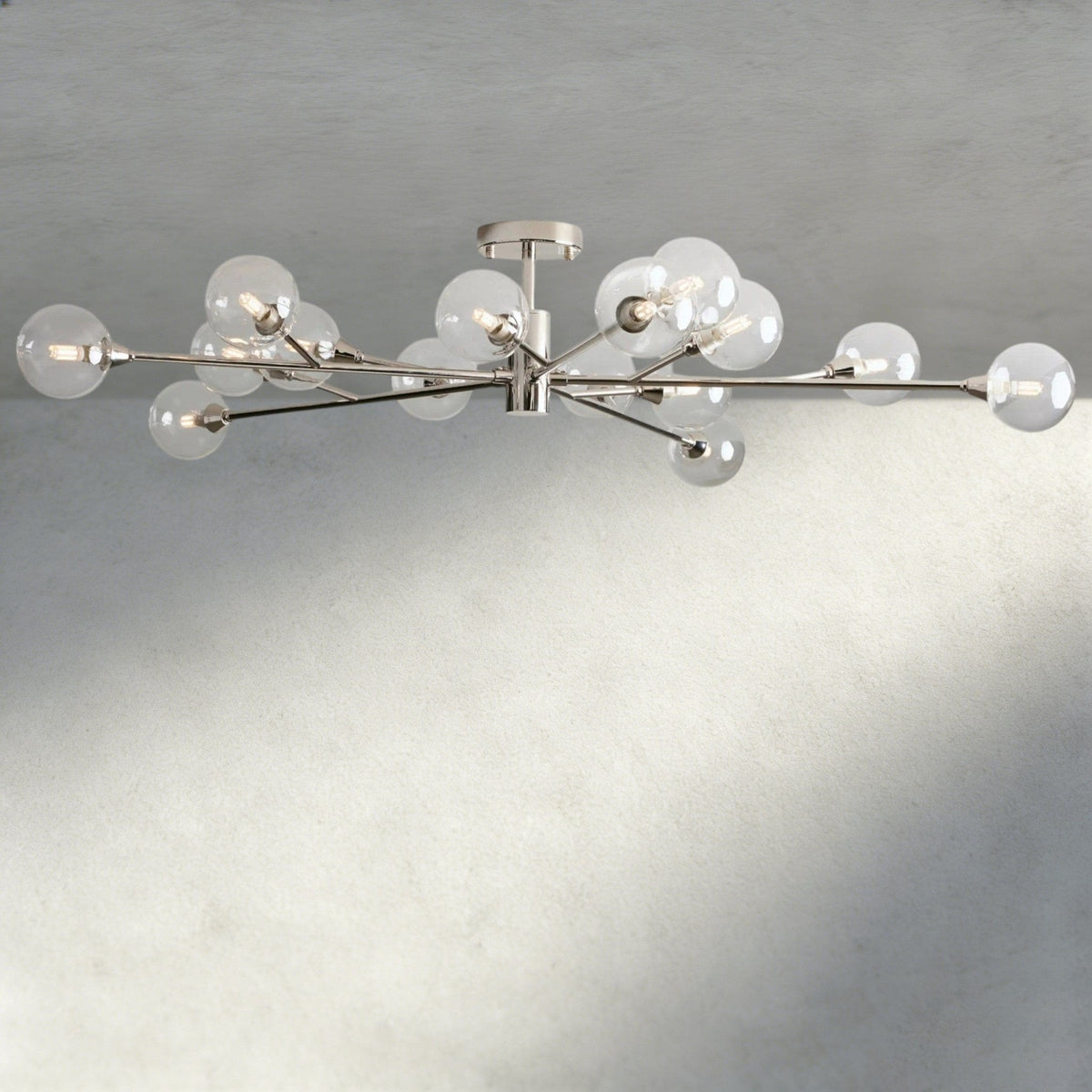 Apollo Flush Mount 20", 36", 47" - Cyran Lamps