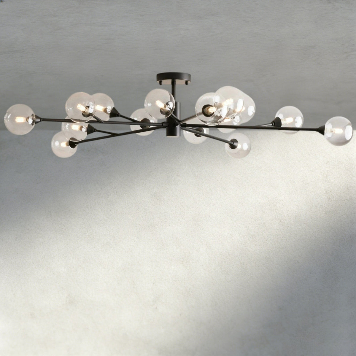 Apollo Flush Mount 20", 36", 47" - Cyran Lamps