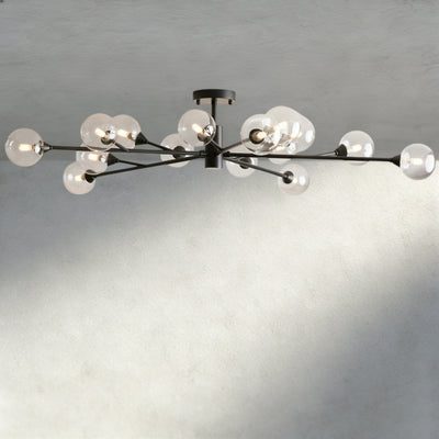 Apollo Flush Mount 20", 36", 47" - Cyran Lamps