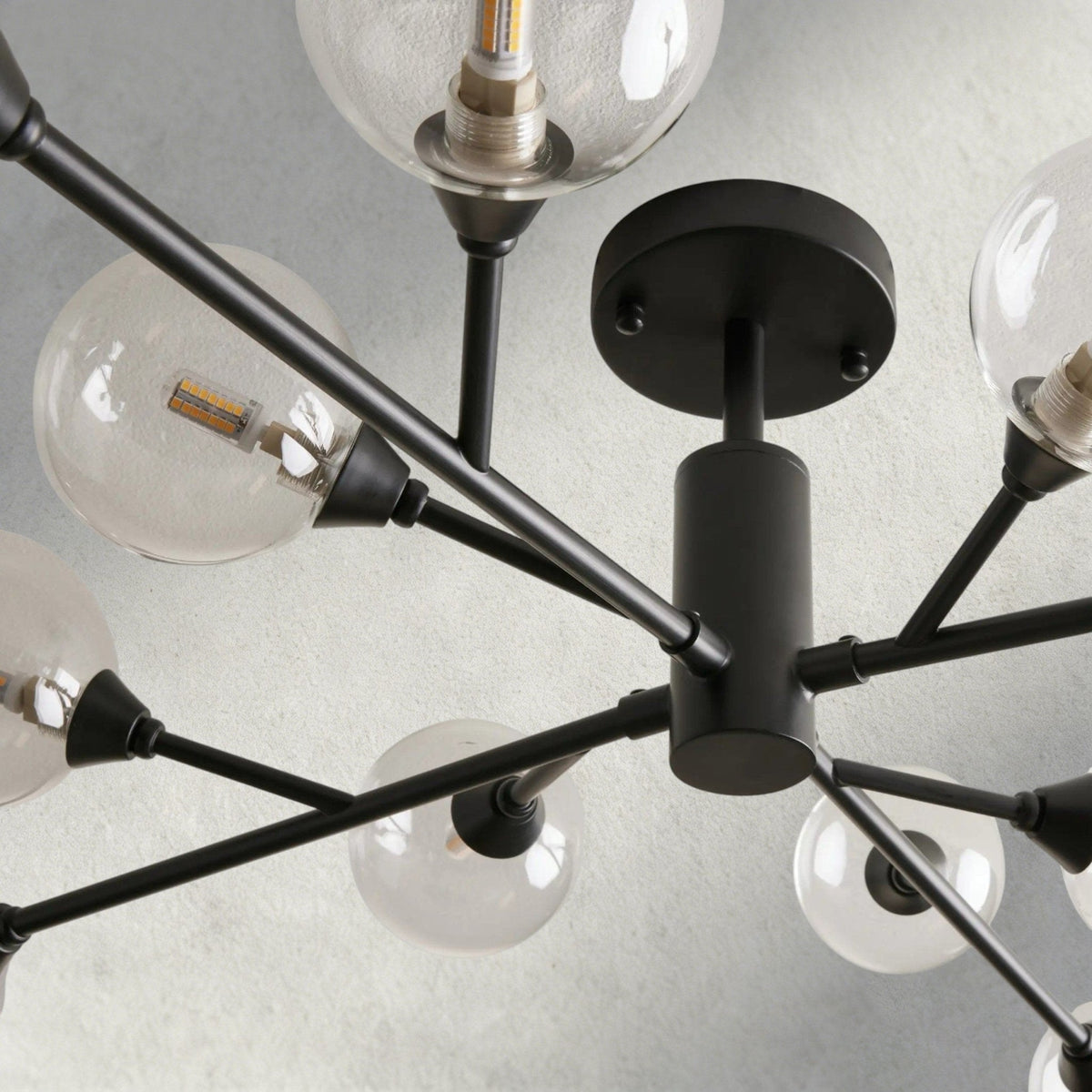 Apollo Flush Mount 20", 36", 47" - Cyran Lamps