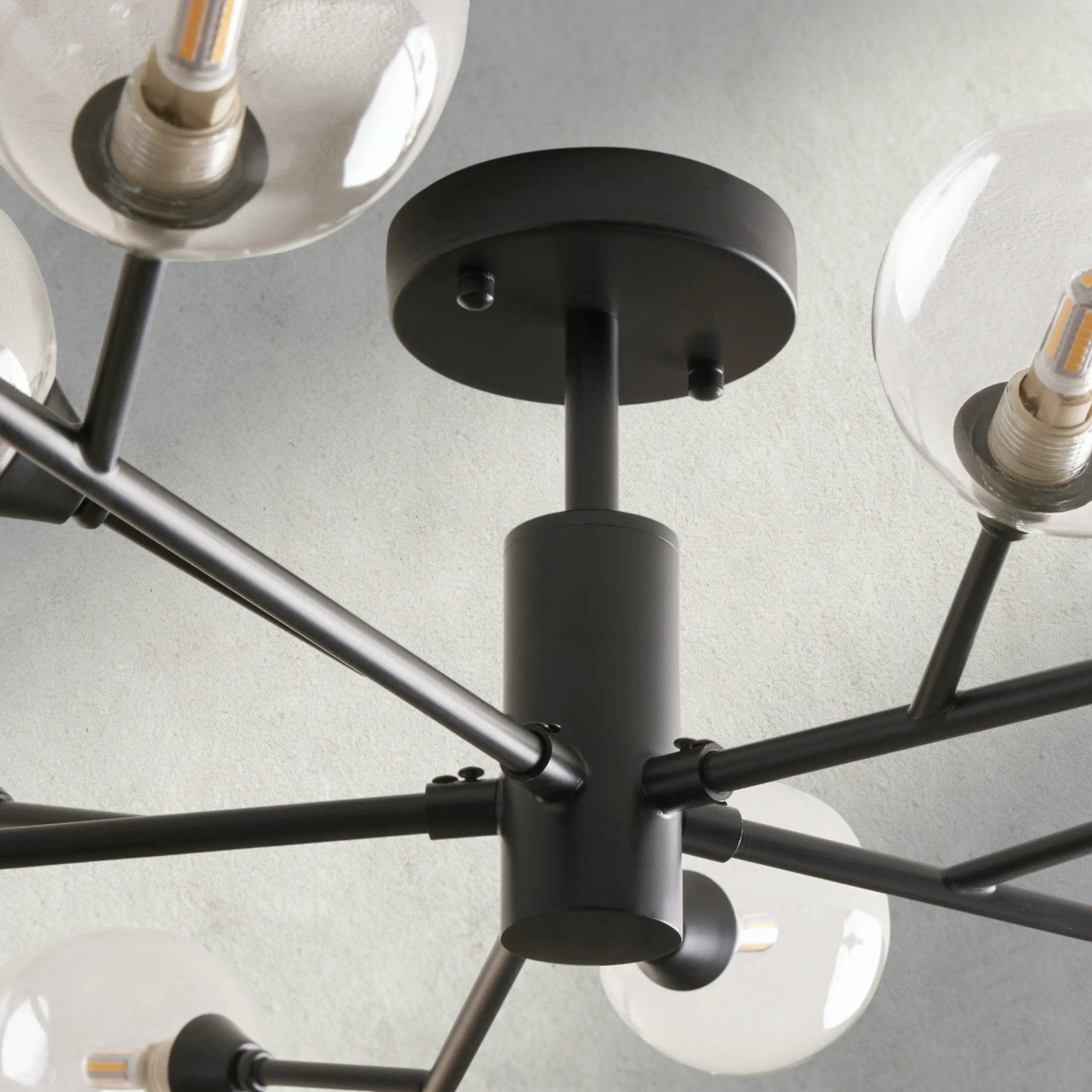 Apollo Flush Mount 20", 36", 47" - Cyran Lamps