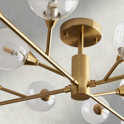 Apollo Flush Mount 20", 36", 47" - Cyran Lamps