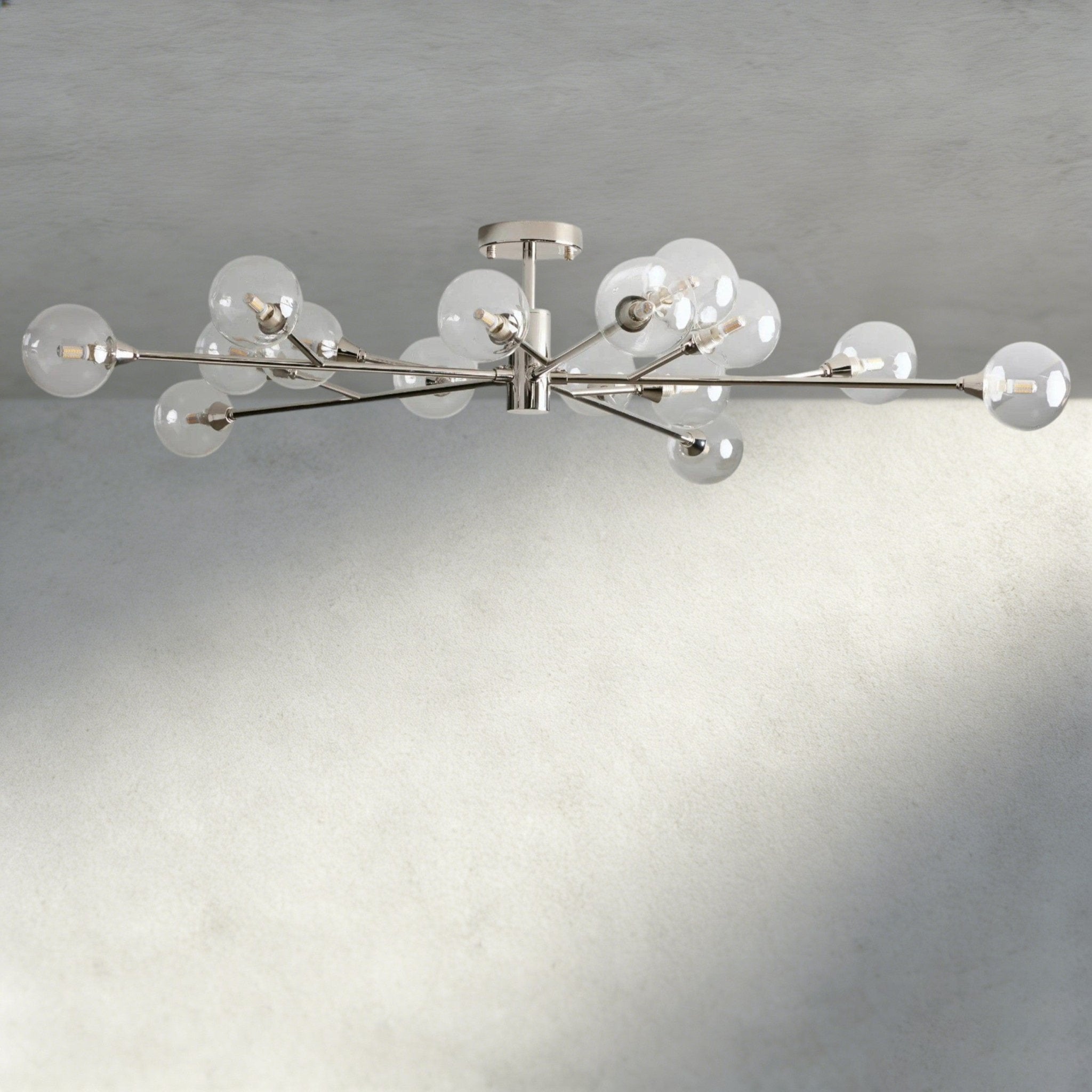 Apollo Flush Mount 20", 36", 47" - Cyran Lamps