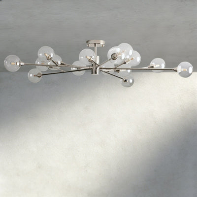 Apollo Flush Mount 20", 36", 47" - Cyran Lamps