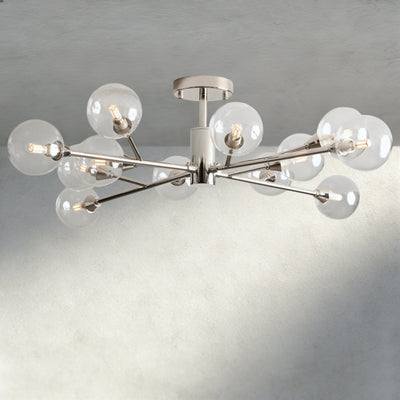 Apollo Flush Mount 20", 36", 47" - Cyran Lamps