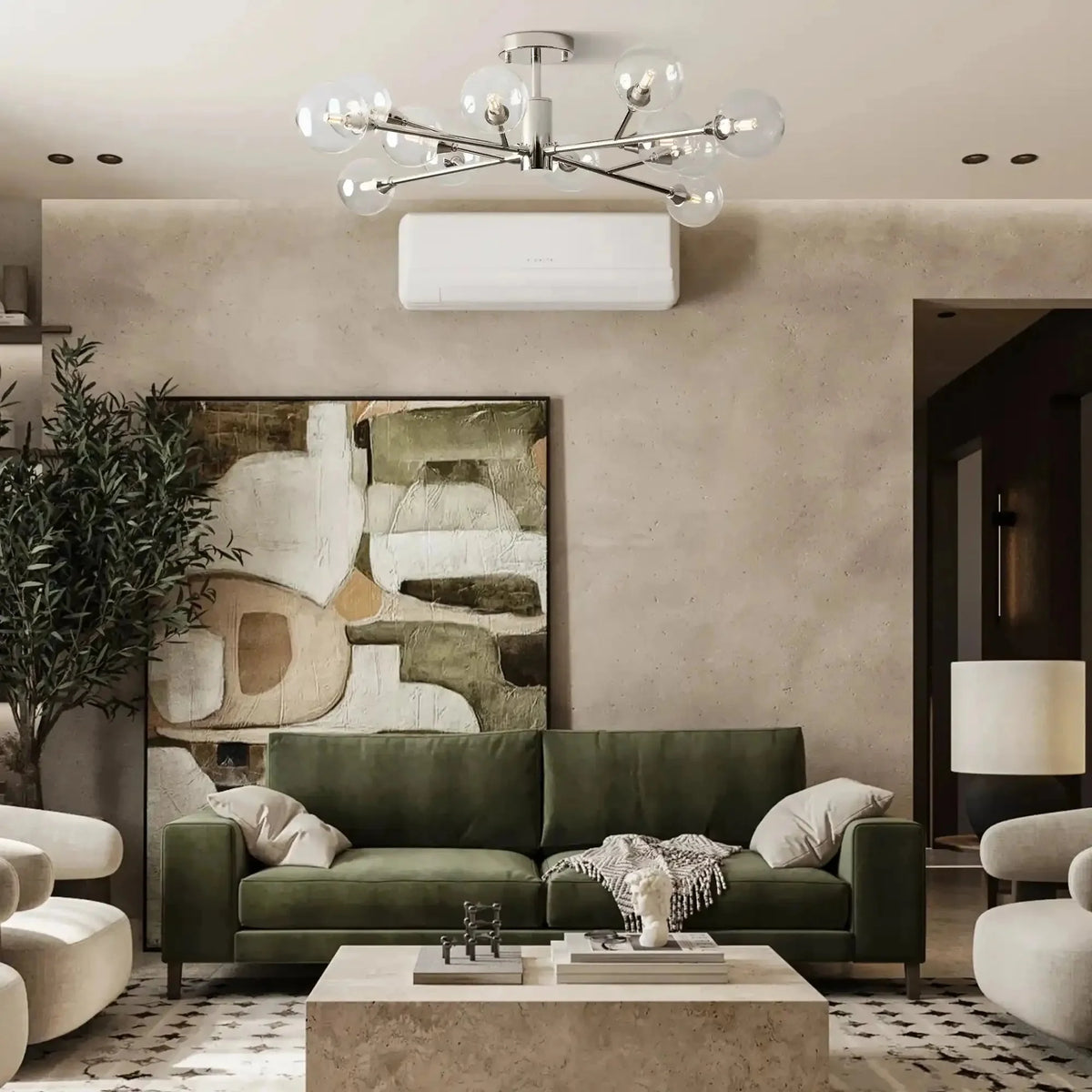 Apollo Flush Mount - cyranlamps