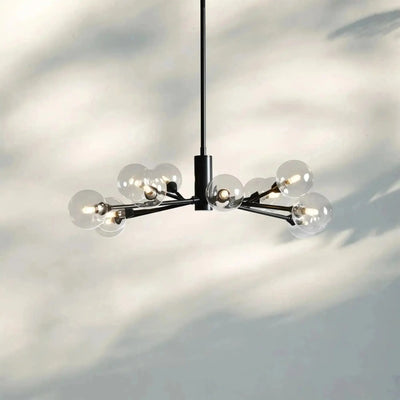Apollo Round Chandelier 36" 47" 59" - cyranlamps