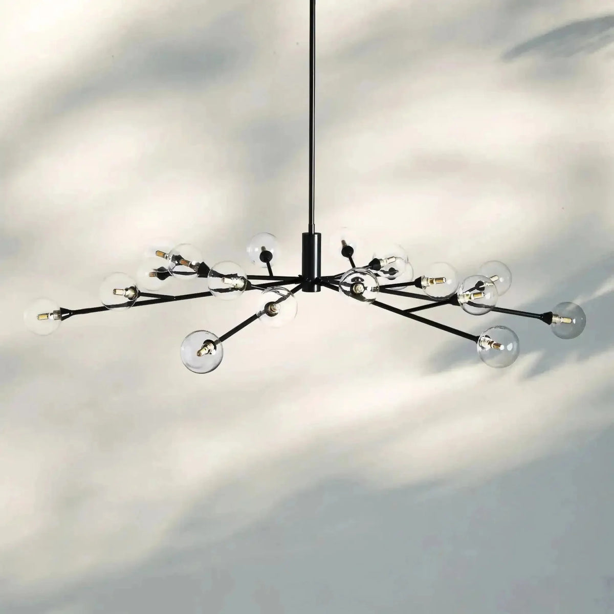Apollo Round Chandelier 36" 47" 59" - cyranlamps