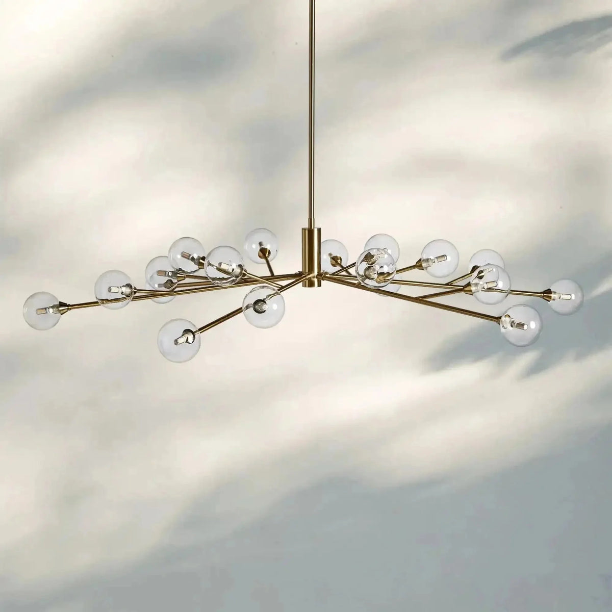 Apollo Round Chandelier 36" 47" 59" - cyranlamps