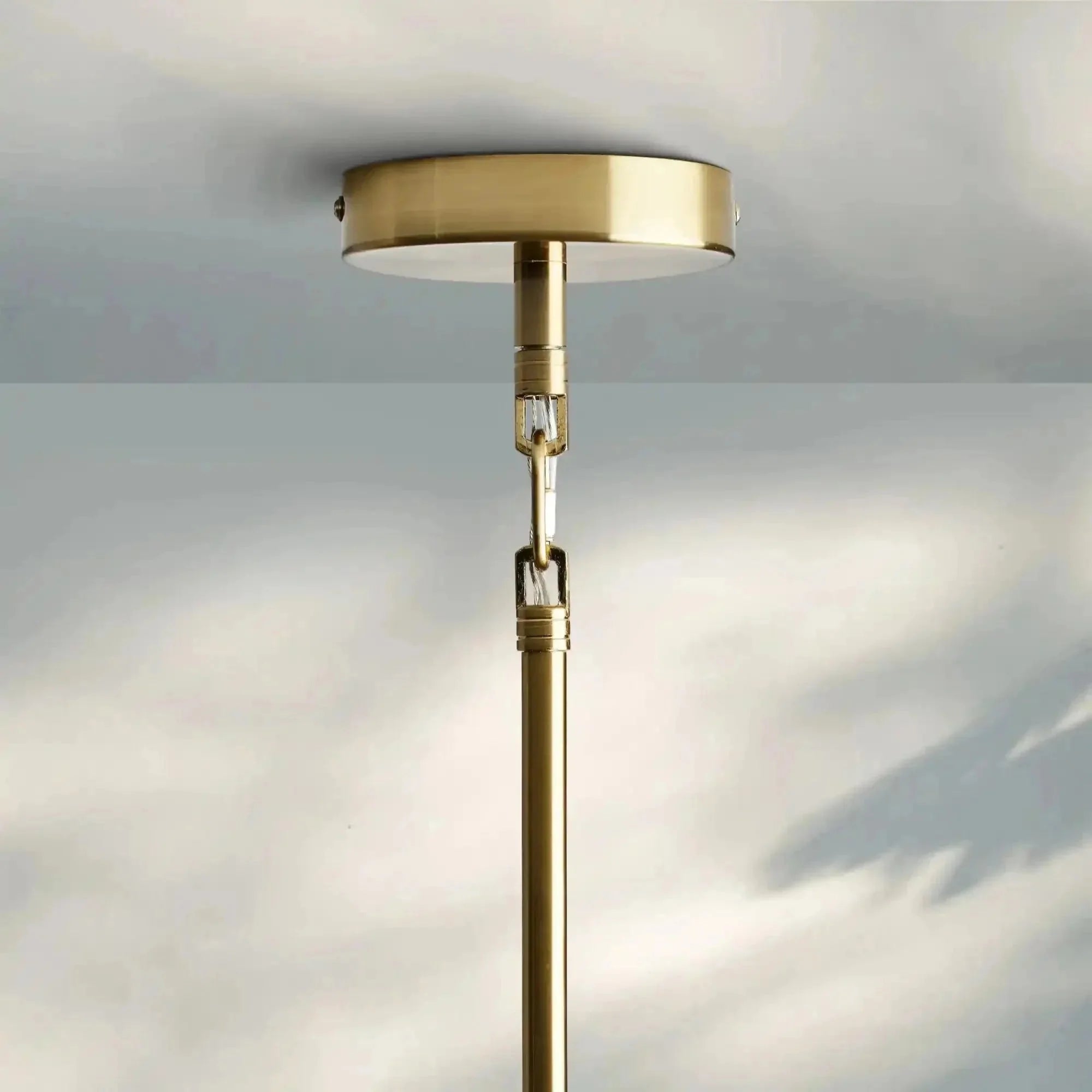 Apollo Round Chandelier 36" 47" 59" - cyranlamps