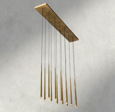 Aqaitaiva Linear Chandelier 48" 60" 72" - Cyran Lamps