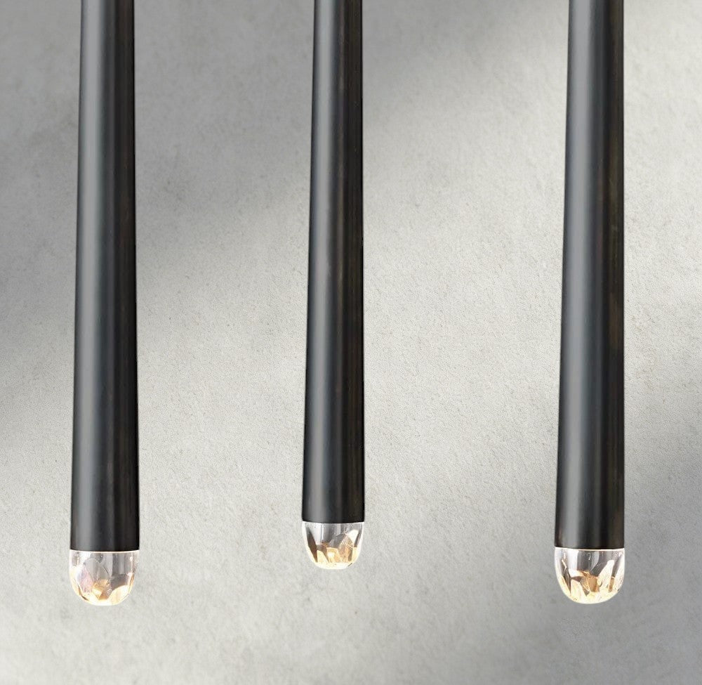 Aqaitaiva Linear Chandelier 48" 60" 72" - Cyran Lamps