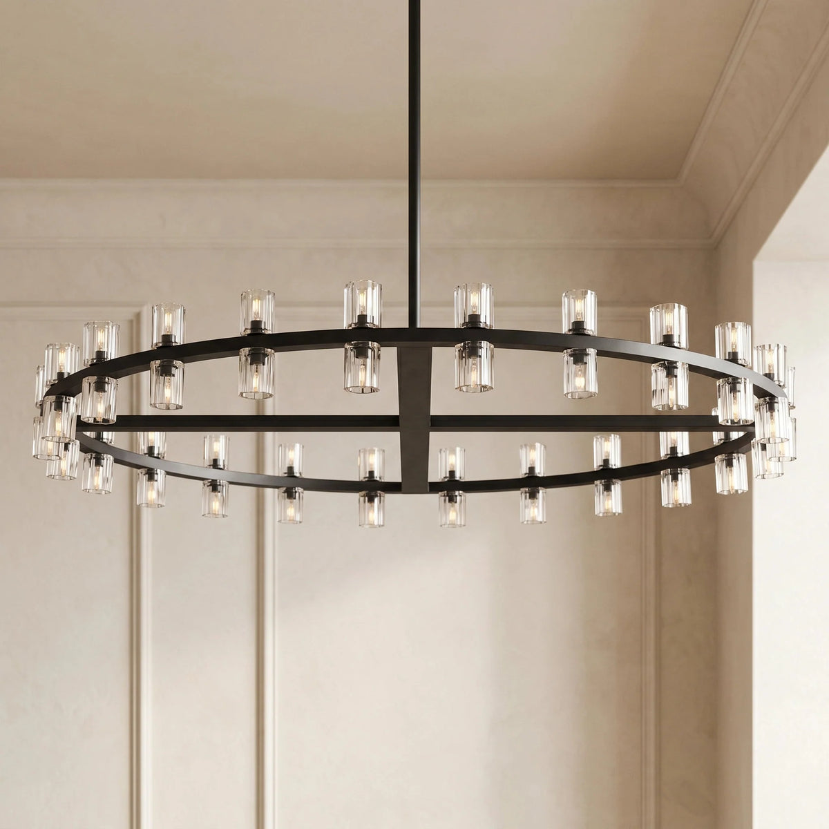 Arcachoe Led Round Chandelier - cyranlighting