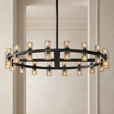 Arcachoe Led Round Chandelier - cyranlighting