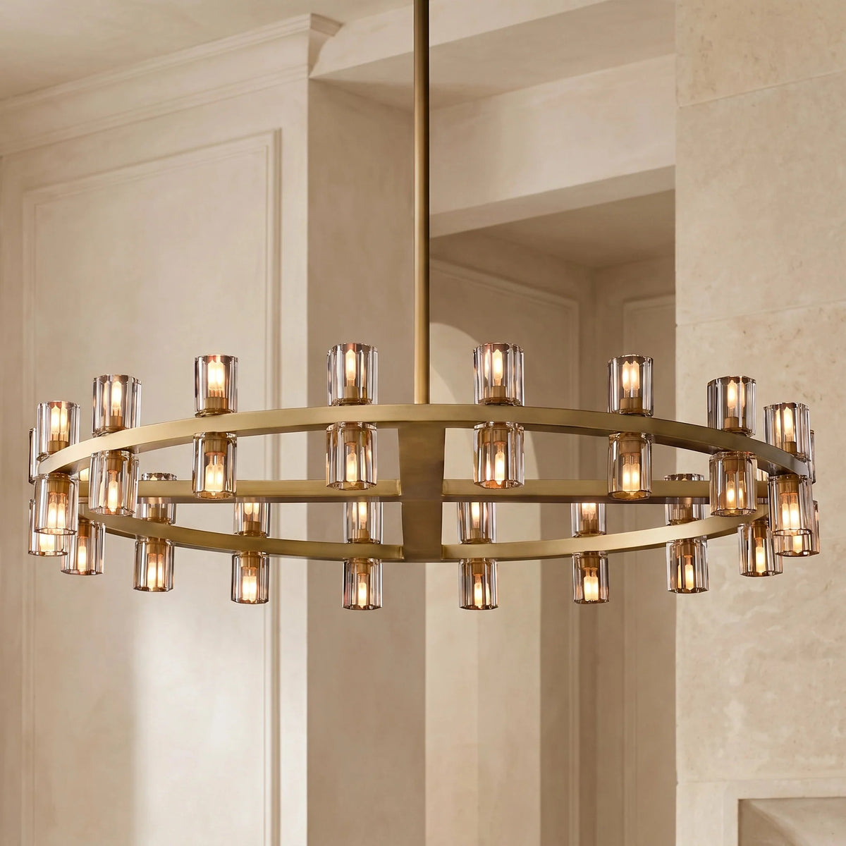 Arcachoe Led Round Chandelier - cyranlighting