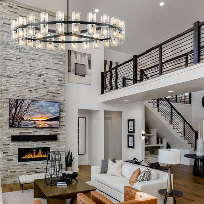 Arcachoe Led Round Chandelier - cyranlighting
