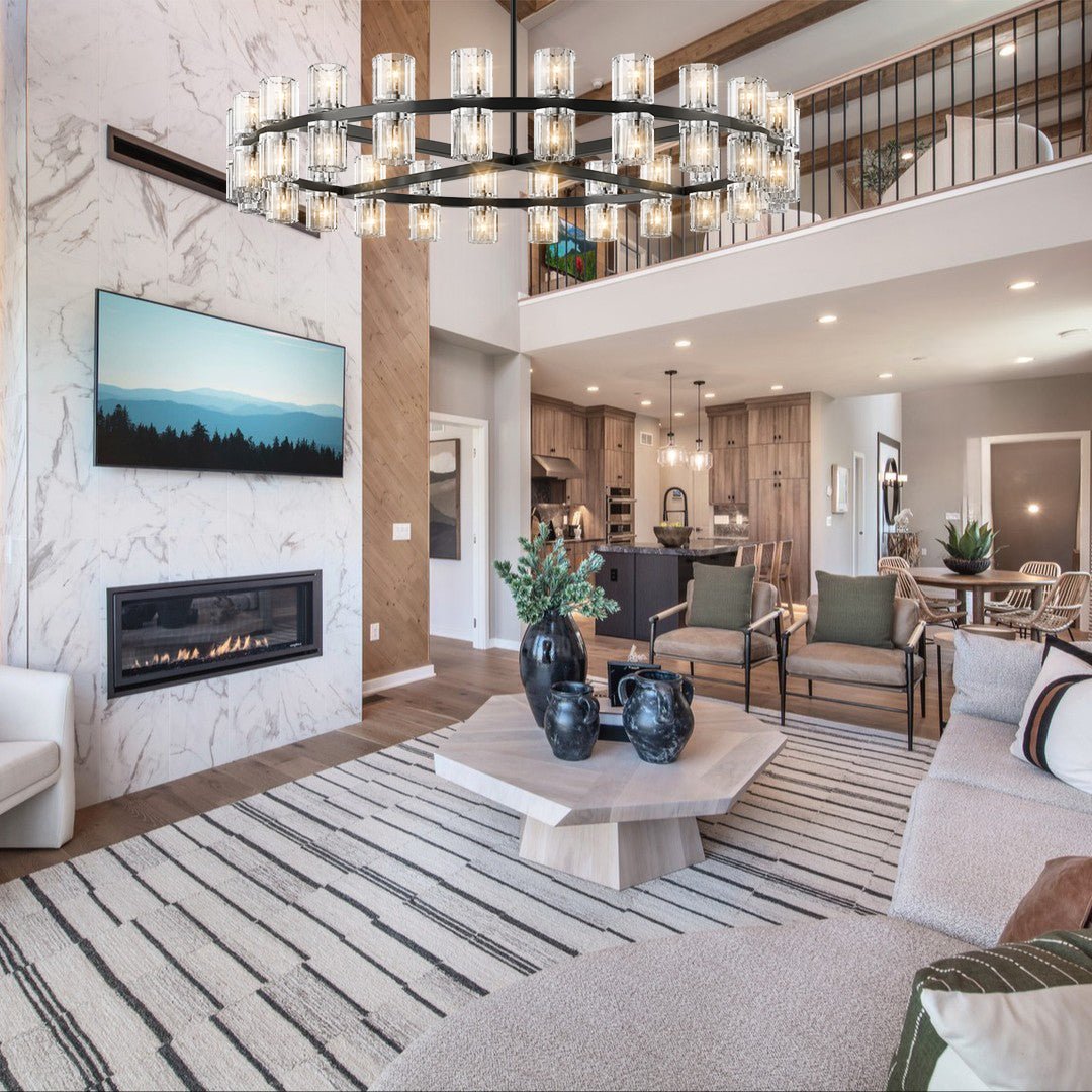 Arcachoe Led Round Chandelier - cyranlighting