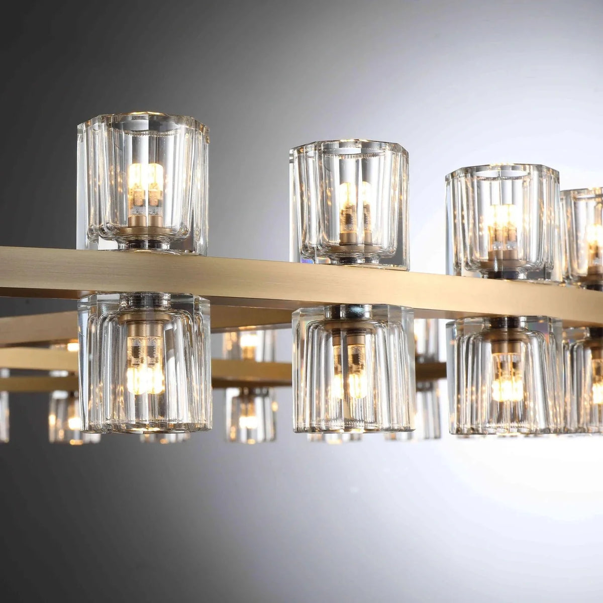 Arcachoe Round Two-tierd Wagon Wheel Chandelier - cyranlighting