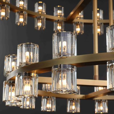 Arcachoe Round Two-tierd Wagon Wheel Chandelier - cyranlighting