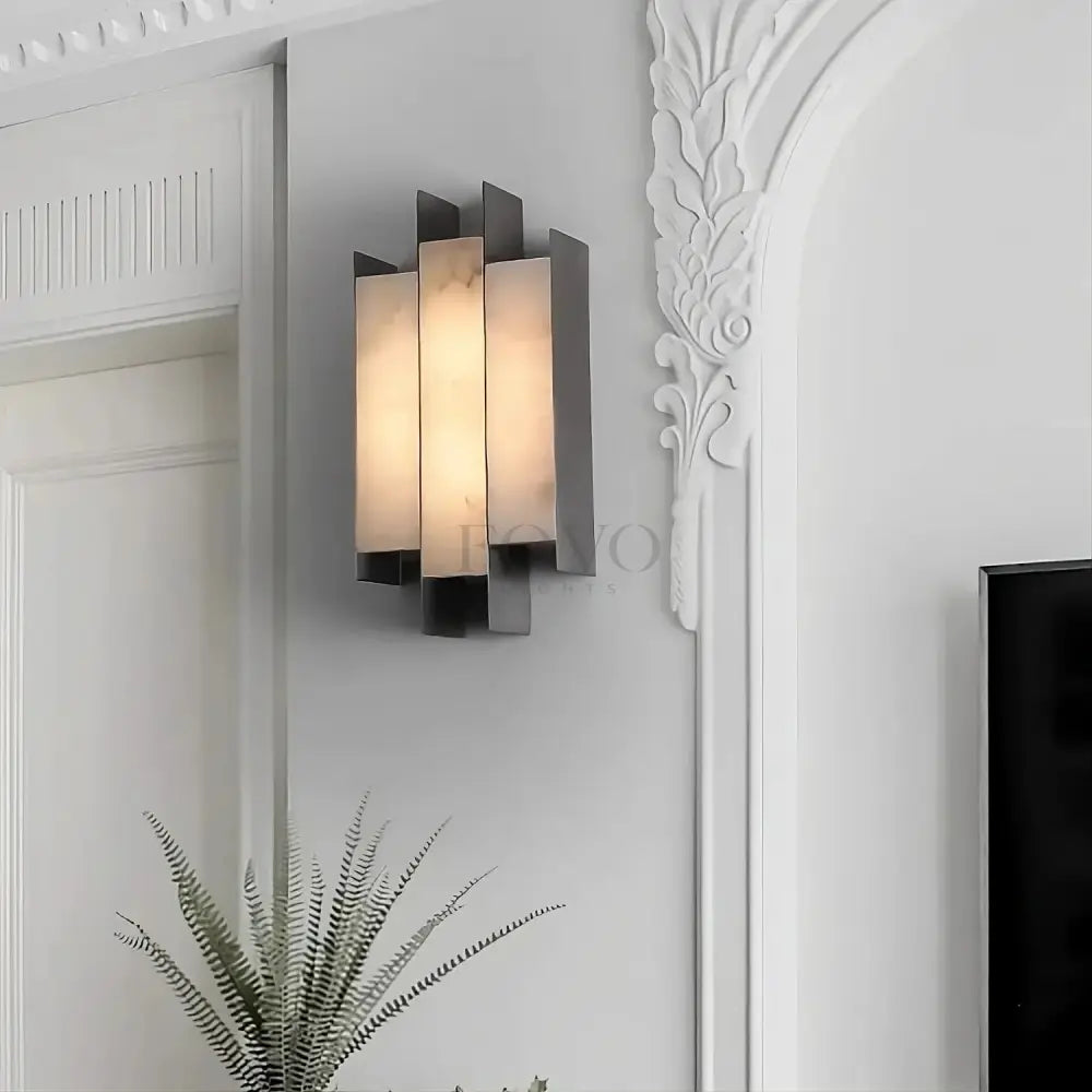 Arden Marble Sconce - cyranlighting