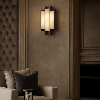 Arden Marble Sconce - cyranlamps