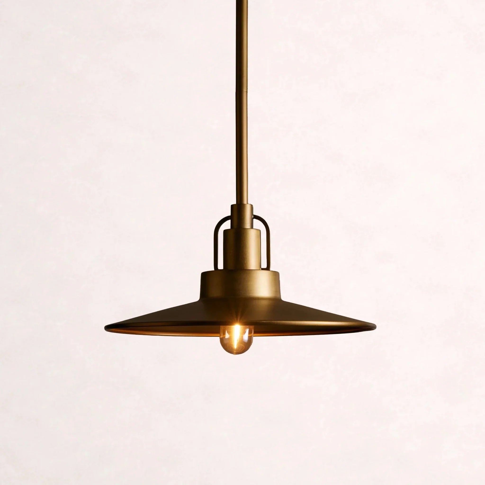 Argent Opal Glass Dome Pendant 14'' 24''D - cyranlamps