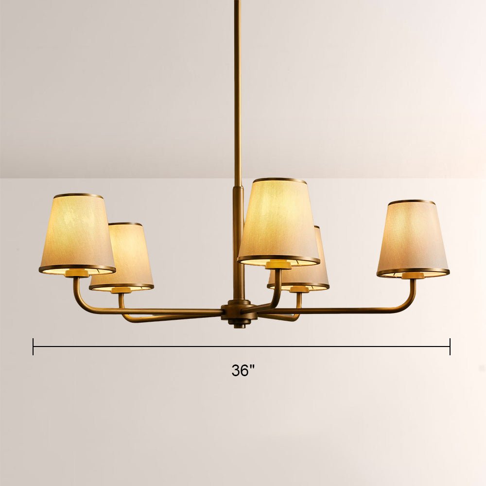 Aria Round Chandelier - Cyran Lamps