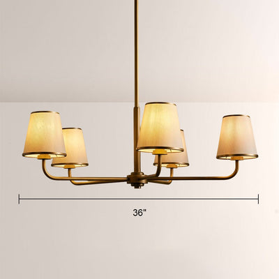 Aria Round Chandelier - Cyran Lamps