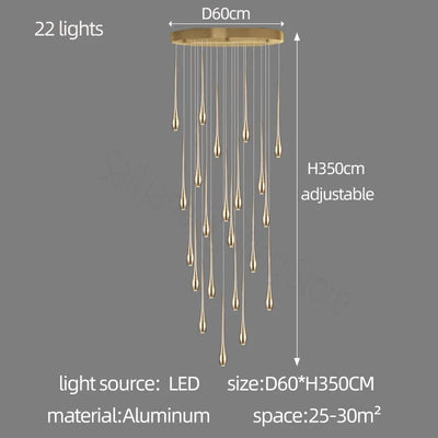 Ariano Multi Pendant Chandelier - cyranlamps