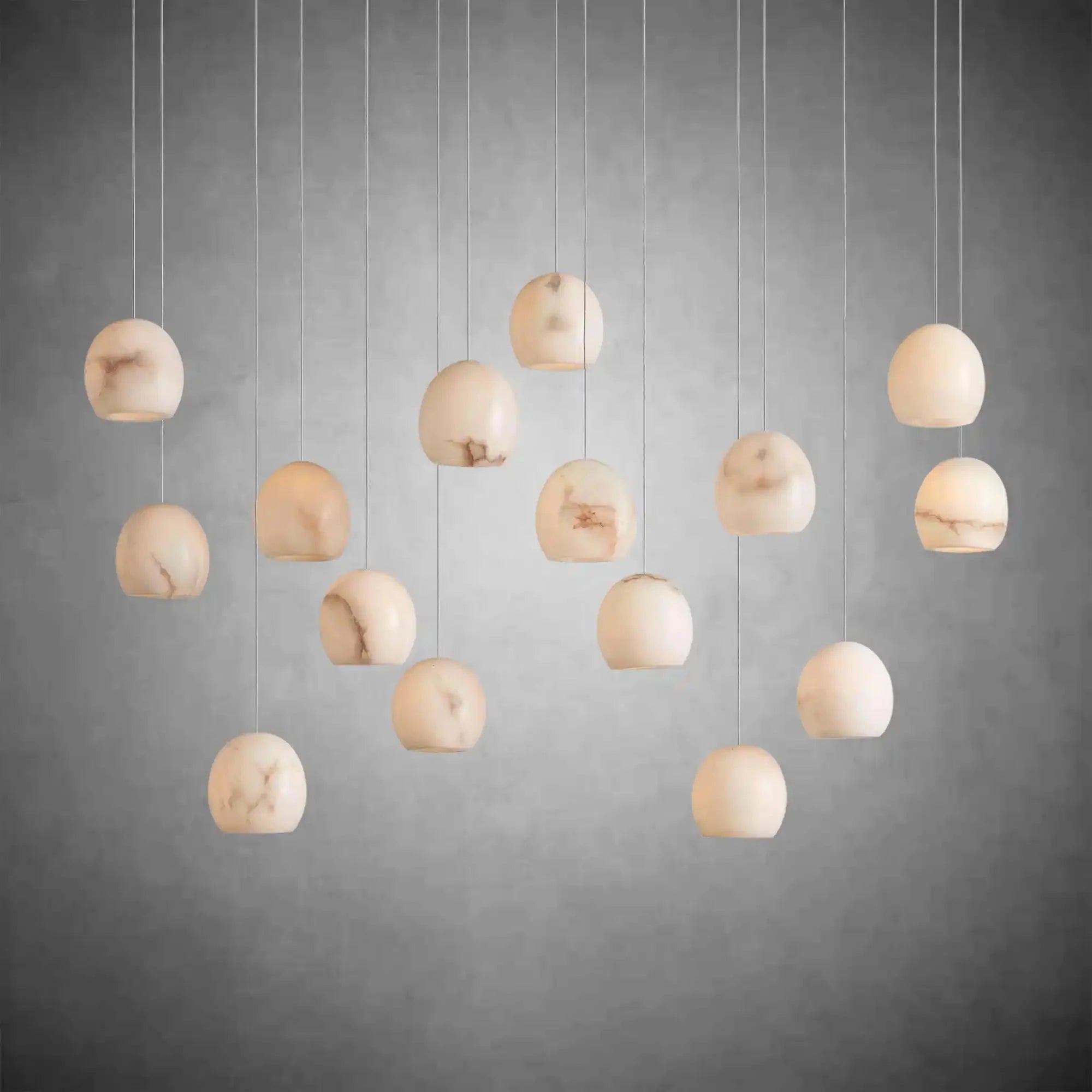 Arica Rectangular Chandelier - Cyran Lamps