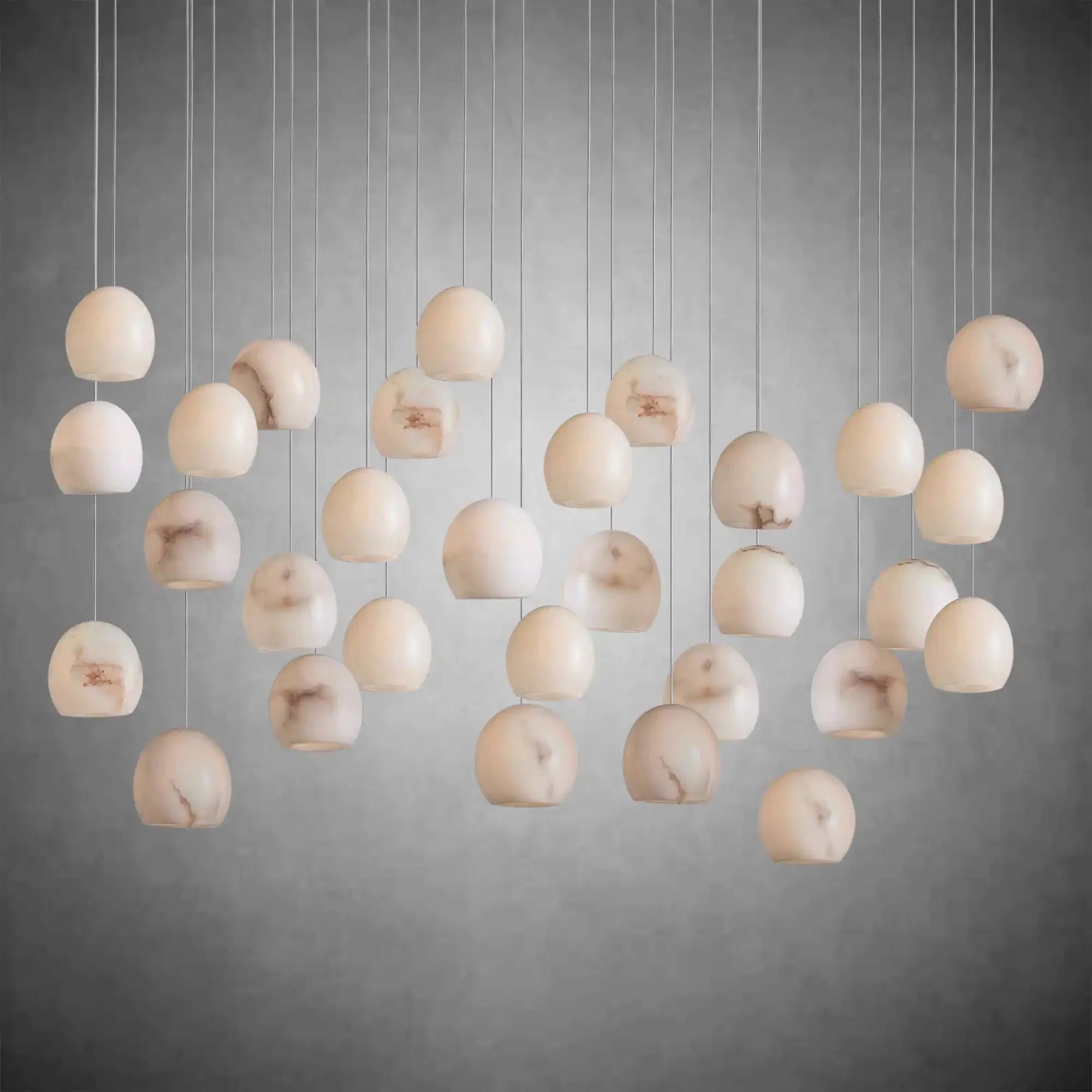 Arica Rectangular Chandelier - Cyran Lamps