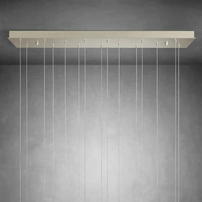 Arica Rectangular Chandelier - Cyran Lamps