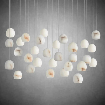 Arica Rectangular Chandelier - Cyran Lamps