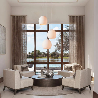 Arica Round Chandelier - Cyran Lamps