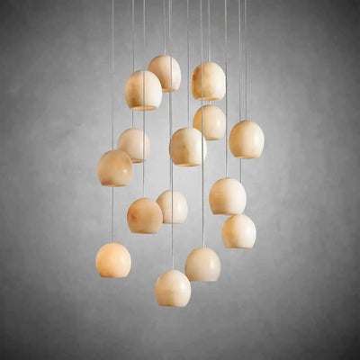 Arica Round Chandelier - Cyran Lamps