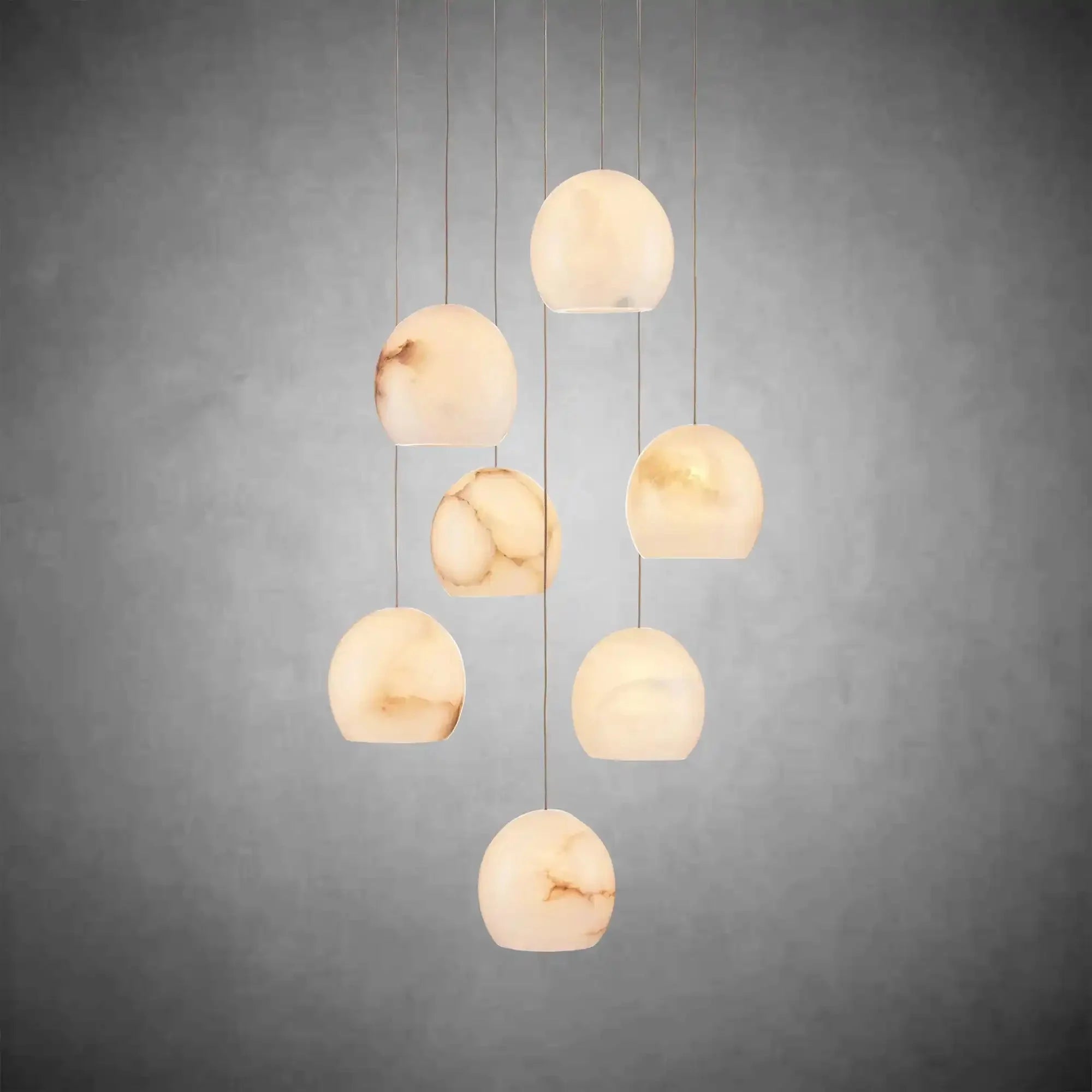 Arica Round Chandelier - Cyran Lamps