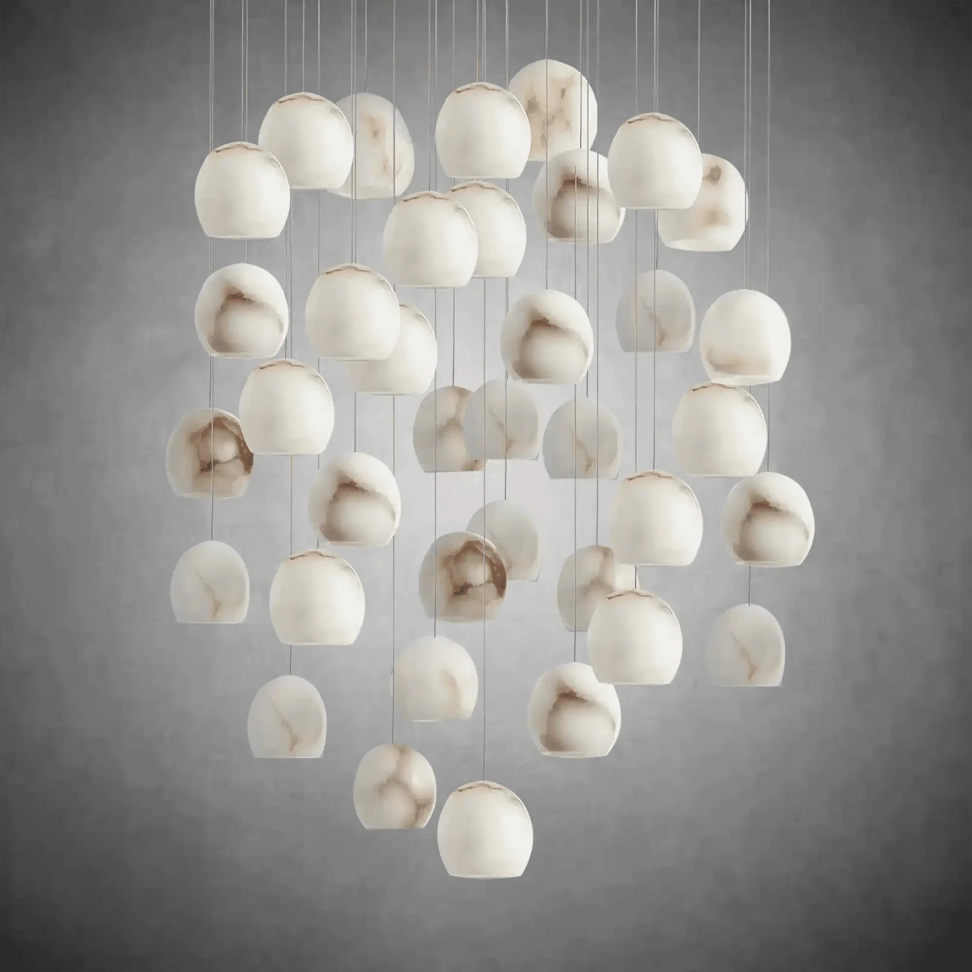 Arica Round Chandelier - Cyran Lamps