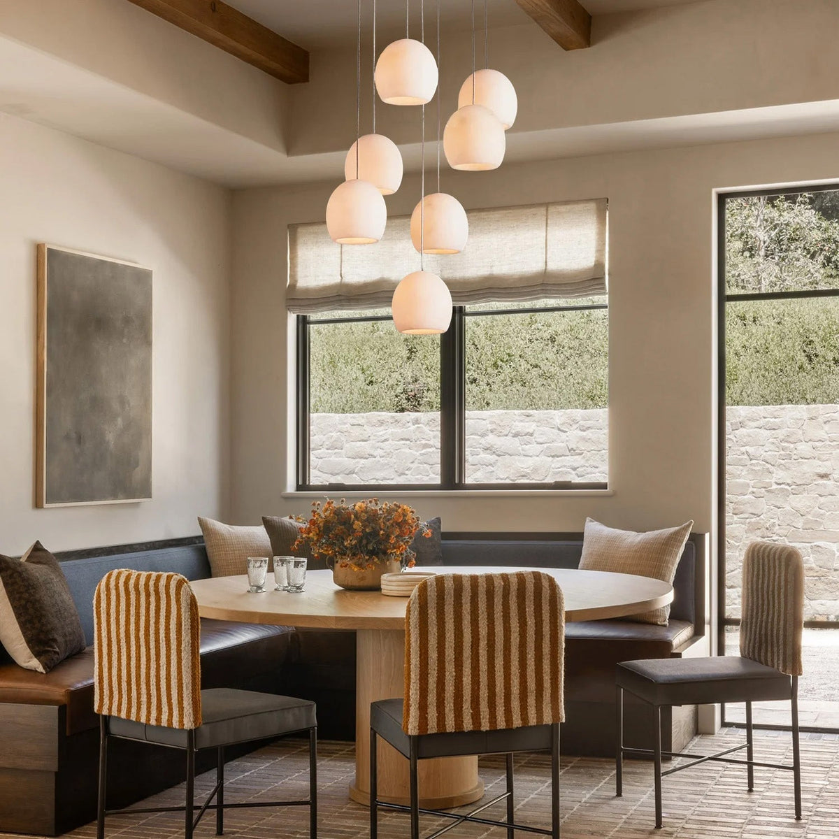 Arica Round Chandelier - Cyran Lamps