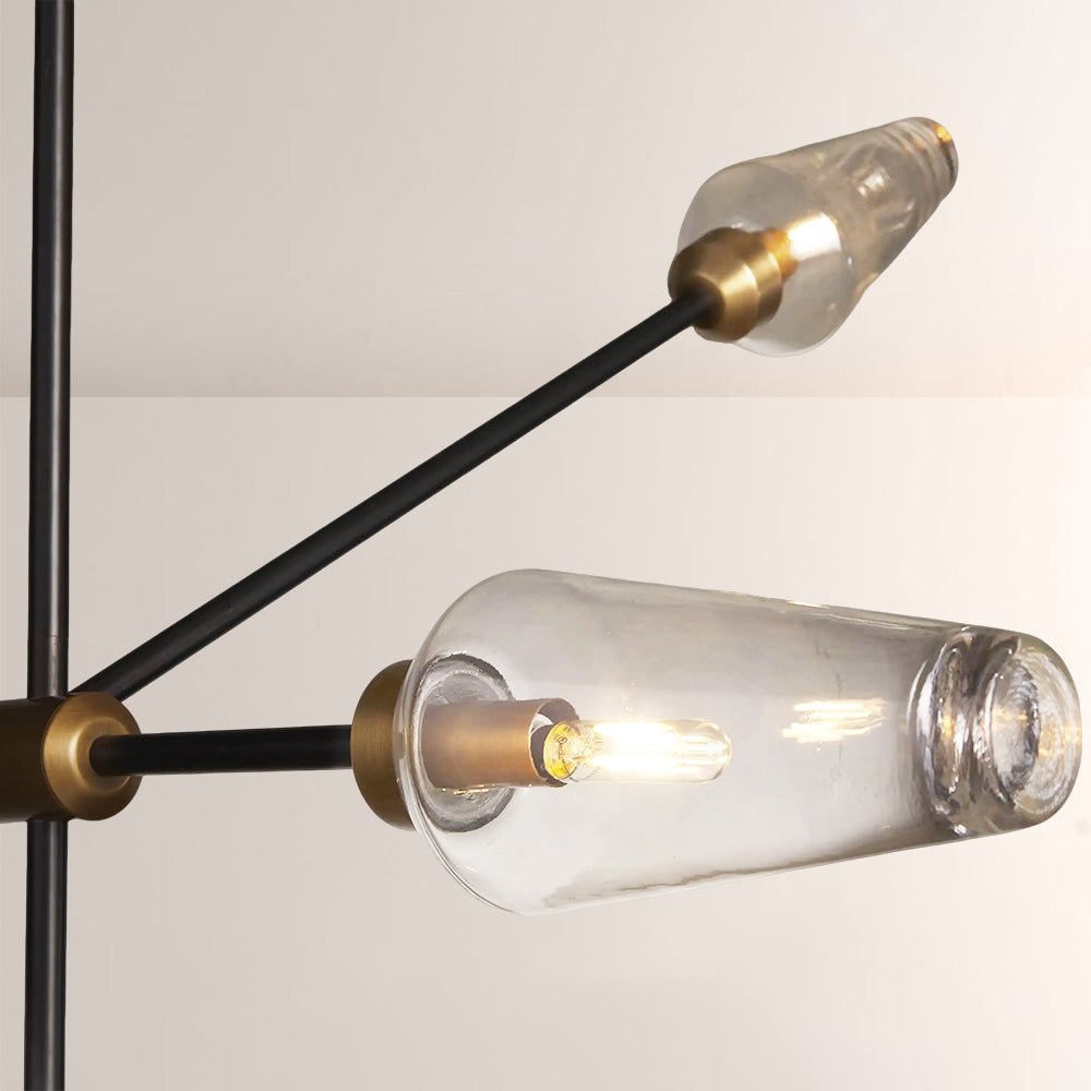Arrow Bronze Chandelier - Cyran Lamps