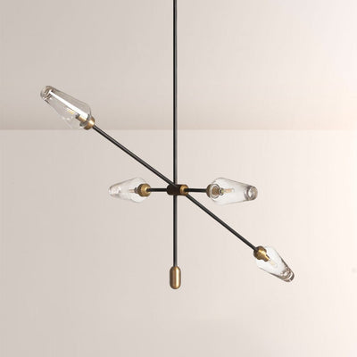 Arrow Bronze Chandelier - Cyran Lamps