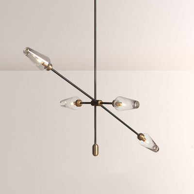Arrow Bronze Chandelier - Cyran Lamps