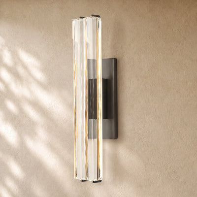 Audubom Crystal Double Sconce