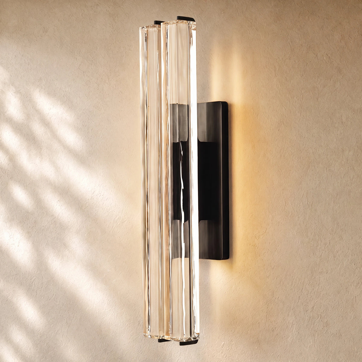 Audubom Crystal Double Sconce