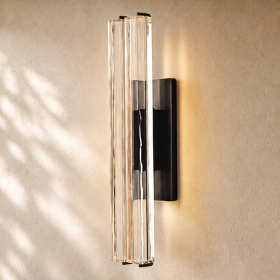 Audubom Crystal Double Sconce