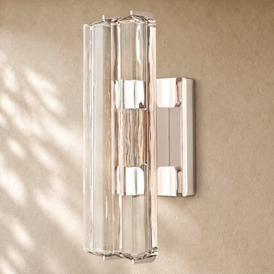 Audubom Crystal Double Sconce
