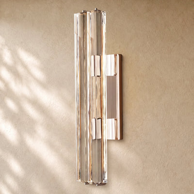 Audubom Crystal Double Sconce