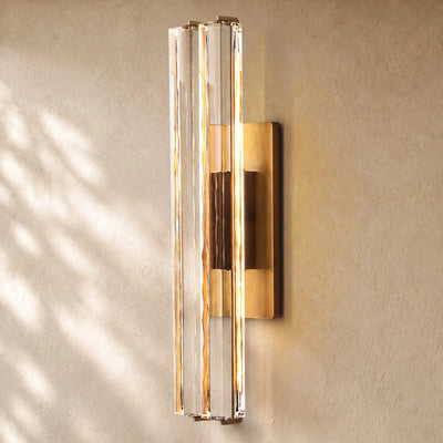Audubom Crystal Double Sconce