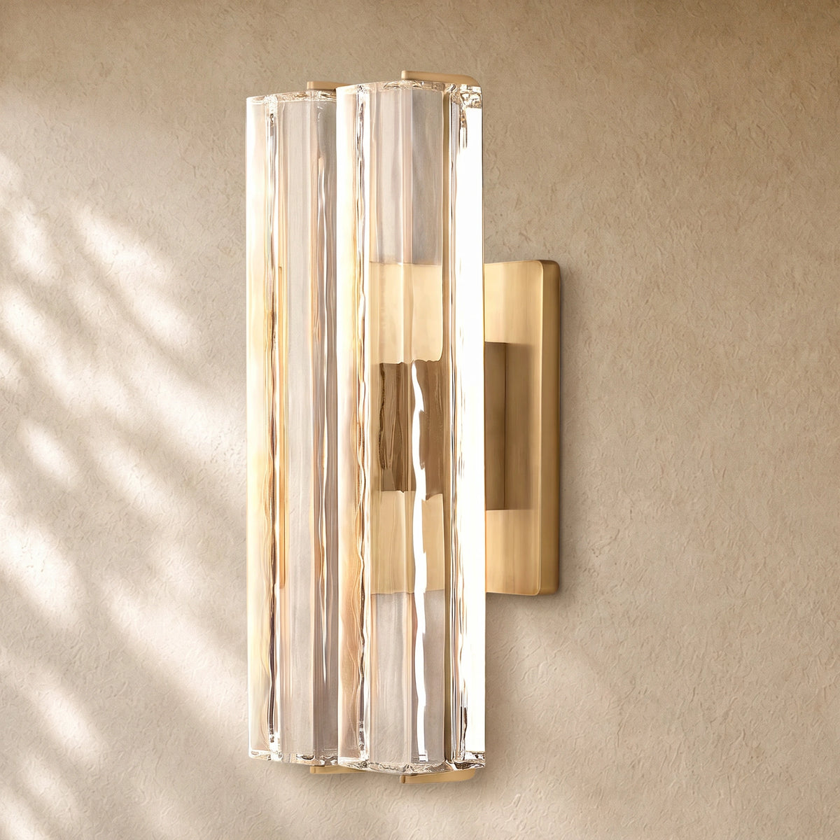 Audubom Crystal Double Sconce