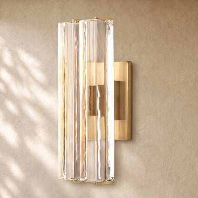 Audubom Crystal Double Sconce